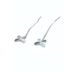 Серьги из белого золота
